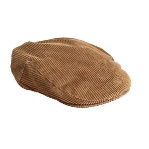 Barbour Men’s Westdale Cord Flat Cap in Camel